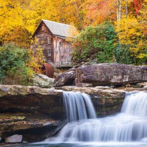 Glade Creek Grist Mill in Babcock State Park