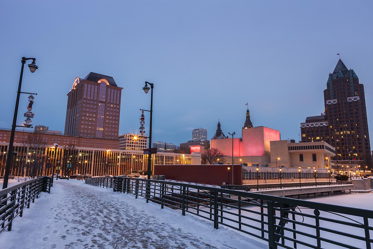 Milwaukee, Wisconsin in Winter