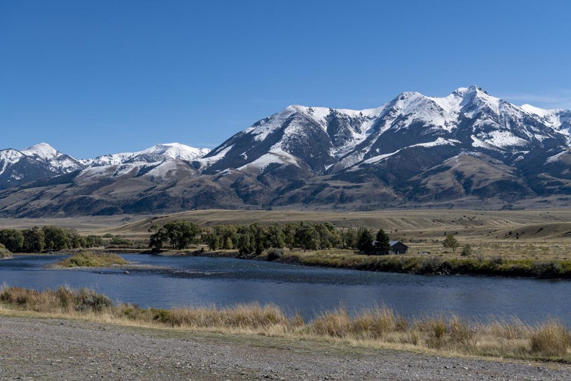 Yellowstone River in Montana