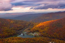 The view from Sharp Top Mountain / Photo by Isaac Wendland on Unsplash