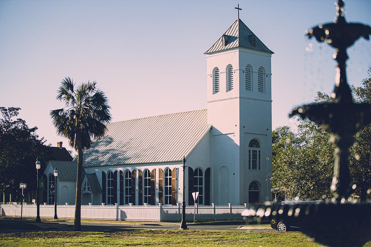 Old Christ Church in downtown Pensacola