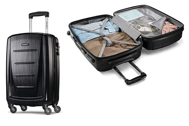 Samsonite Winfield 2 Hardside Luggage with Spinner Wheels, Internal and External View