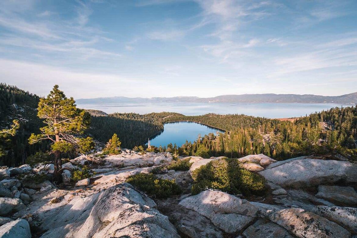 View of Emerald Bay in Lake Tahoe. Stock photo by Jeremy Doodridge via Unsplash.